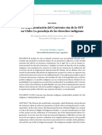 Quilaleo, F. La Implementación Del Convenio 169 de La OIT en Chile
