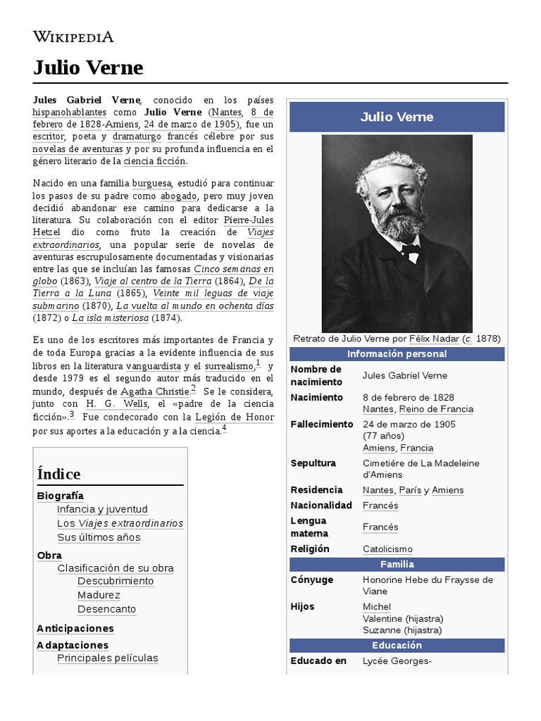 Julio Verne | PDF | Julio Verne