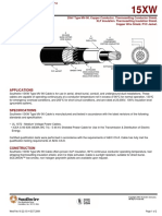 15XW 1c, 25kV, 260mil XLP (100%), WS, PVC6871 PDF