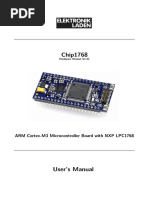 Chip1768: ARM Cortex-M3 Microcontroller Board With NXP LPC1768