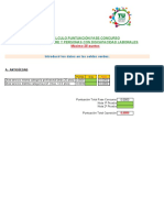 Cálculo Puntuación Fase Concurso Laborales OPE 20172018