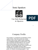 01 - Cs - Sonic - Speakers-Information