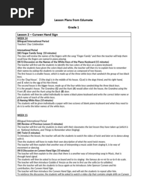 Part 12 - Grade 1 Edumate Music LP - Curwen Hand Sign
