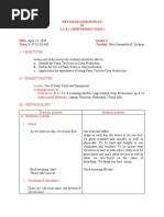 Detailed Lesson Plan IN T.L.E (Crop Production) : I - Objectives