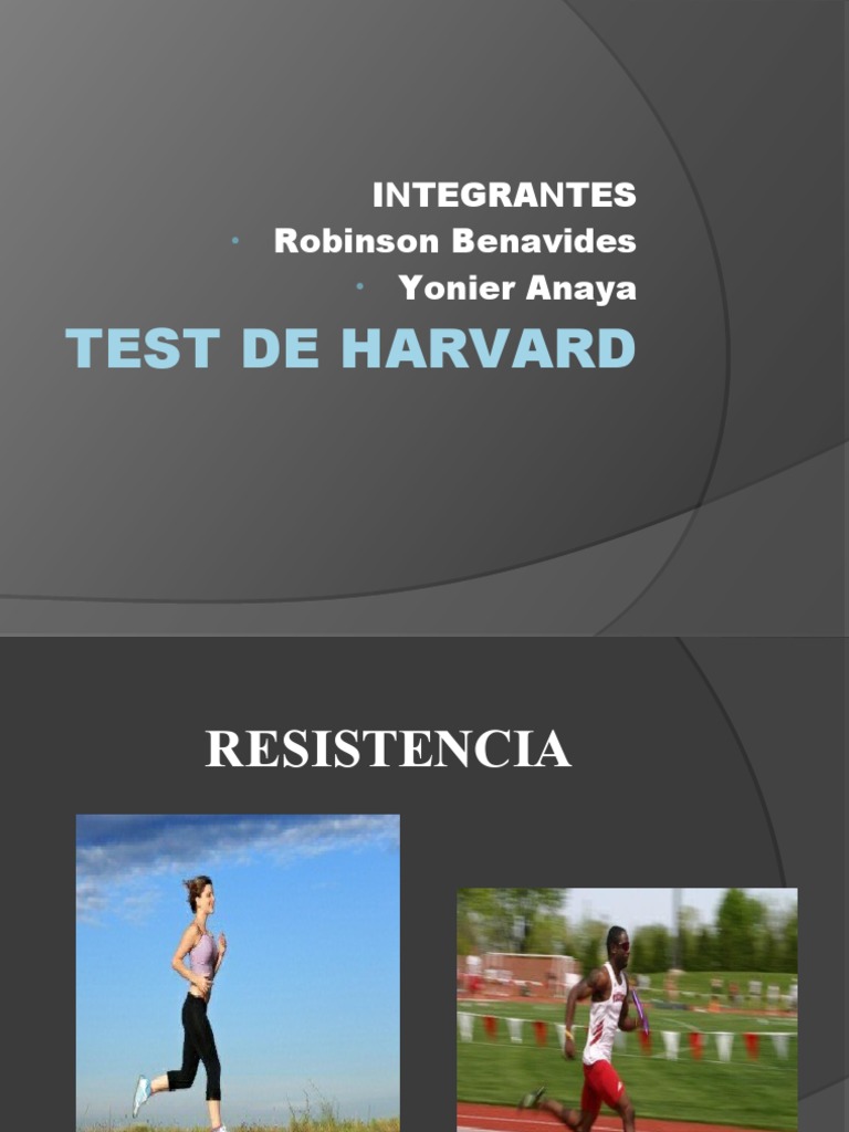 Expo - Test de Harvard | PDF