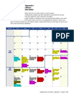 Mapping The Semester - Appendix I - Fillable Fall 2020 Calendar