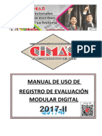 Manual de Uso de Registro Digital Cimas 2017-Ii