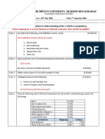 Cost Accounting Concepts and Calculations