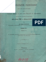 Aron Pumnul Lepturariu Ruminesc Tomul4 Partea2 PDF