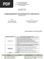 Pensamiento Matematico Infantil