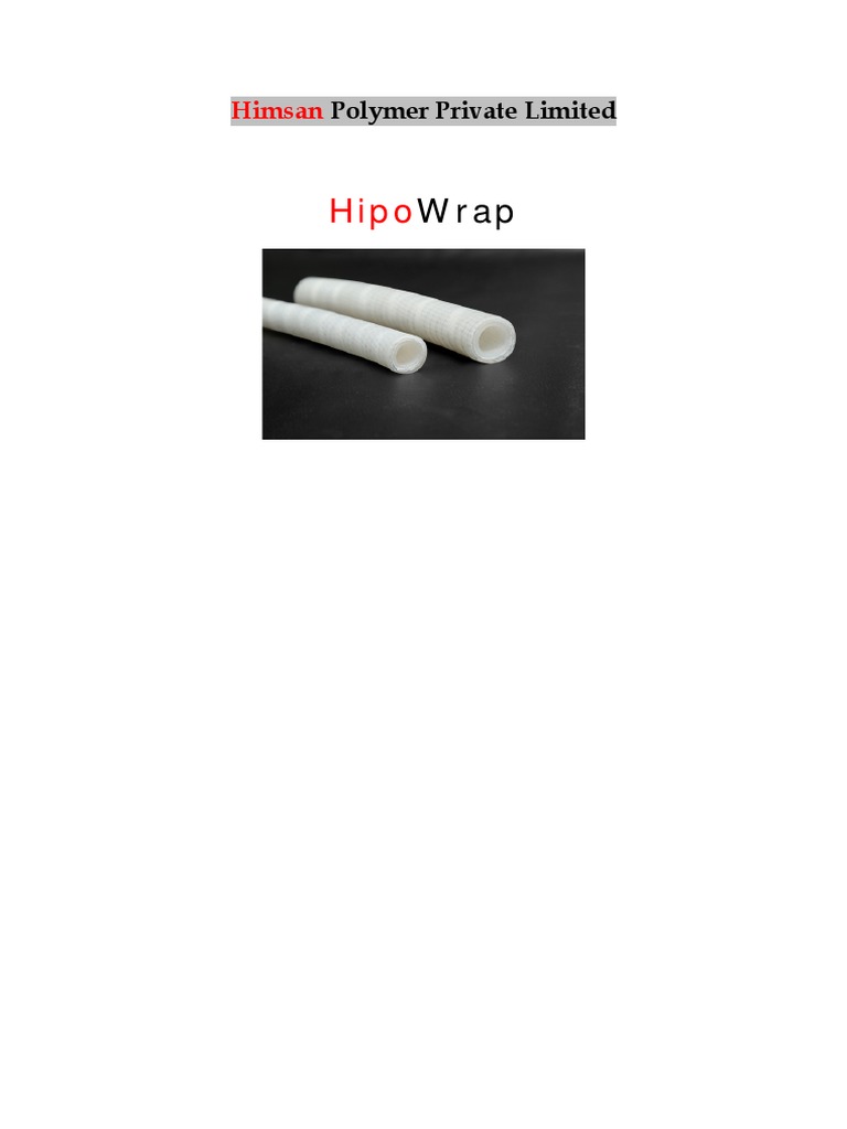 HipoWrap by Himsan Polymer Pvt Ltd | PDF