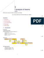 Plastic Collapse Analysis of Beams: Ultimate Load-Bearing Capacity