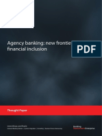 Agency Banking New Frontiers