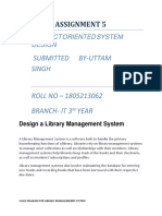 Library Management System Design