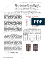 Paper - Experimental Investigation of Typical Partial Discharge Signals in MV Switchgear