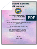 Mapa Conceptual de Acto Administrativo