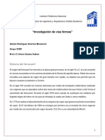 Investigación de Vias Ferreas PDF