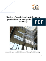 Review of Applied and Tested Control Possibilities For Energy Flexibility in Buildings Technical Report Annex67