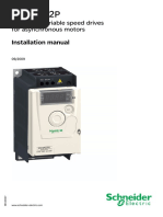 Altivar 12P: Baseplate Variable Speed Drives For Asynchronous Motors Installation Manual