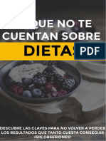 Lo Que No Te Cuentan Sobre Las Dietas Nuevo