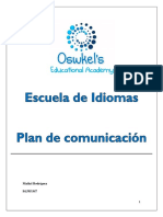 Plan Comunicacional