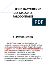 Pathogenie Bacterienne Des Maladies Parodontales