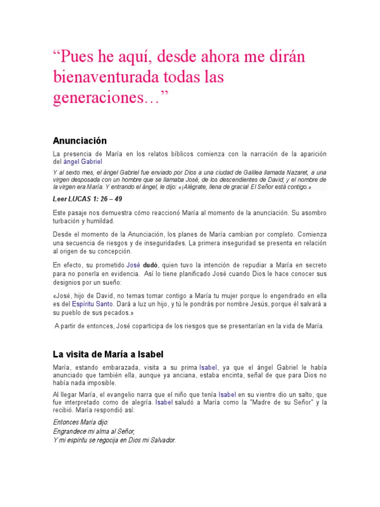 Maria y Jose | PDF | San José | María, madre de Jesús