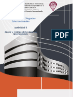 Bases y Teorías Del Comercio Internacional - FUNE