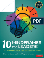 10 Mindframes For Leaders