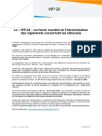 Fiche-Wp29 Modifiee PDF