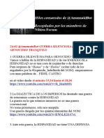 24-02 @AnunnakiBot GUERRA SILENCIOSA PARA GENOCIDIO TRANQUILO