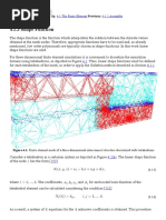 4.1.3 Shape Function: 4.2 Discretization of The 4.1 The Finite Element 4.1.2 Assembly