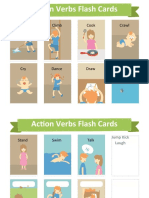 Verbs Flash Cards