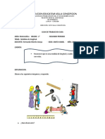 Guia de Trabajo de Matematicas - Medidas de Longitud 2°