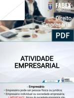 Direito empresarial - 03 e 04