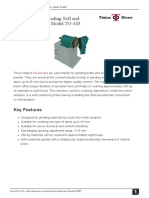 Pulverizer For Grinding Soft and Brittle Material - Model TO 443