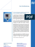 Dew Point Monitoring - FAST & EASY with compress air coupling - no complex mounting required