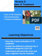 5.0 Principles of TB Treatment