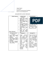 Analisa SWOT Agung V