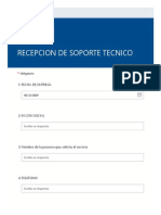 Recepcion de Soporte Tecnico - 2