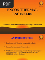 Encon Thermal Engineers: Answer To The Continued Need For Energy Conservation