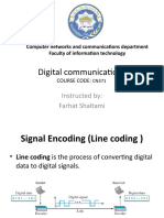 CN371 Digital Communications Line Coding Techniques