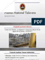 Puente Peatonal Talavera