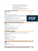 ATM Step by Step Procedure