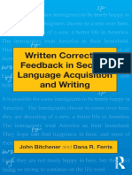 Written Corrective Feedback in Second PDF