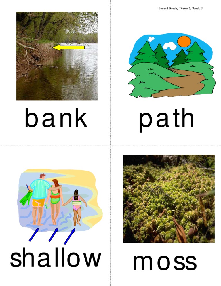 Path Bank: Second Grade, Theme 2, Week 3 | PDF