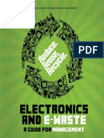 Electronics and E-Waste: A Guide For Management