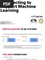 Architecting To Support Machine Learning