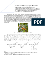 Chemical constituents of Bouea oppositifolia stem