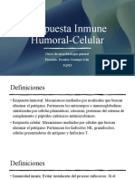 Respuesta Inmune Humoral-Celular